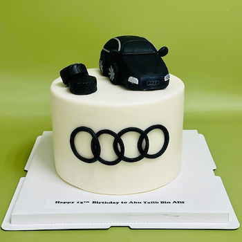 Audi Car Cake