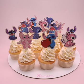 Stitch Cupcakes