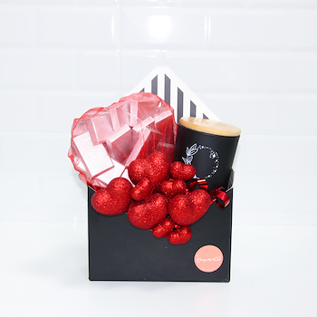 Red Hearts Envelope Gift Box