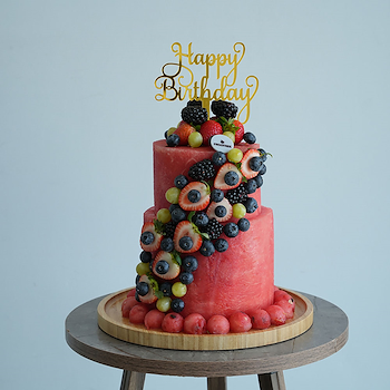 Beautiful Watermelon Cake