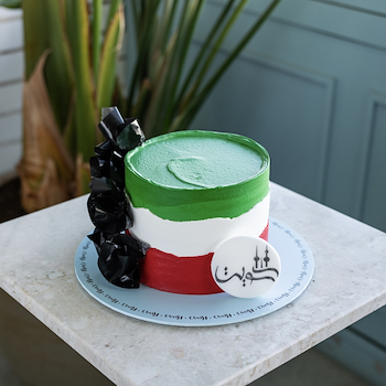 Kuwait Flag Cake