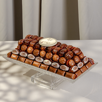 Premium Belgian Chocolate Tray