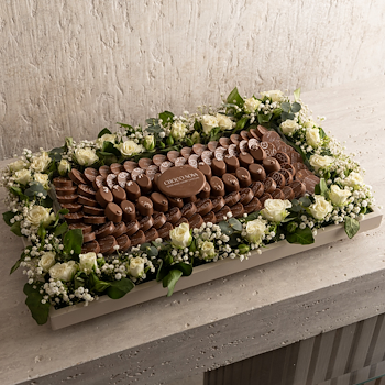 Chocolate Rose Tray