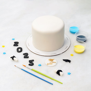 Grad Cake Painting