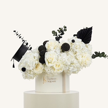 Perfect Graduation Flower Box