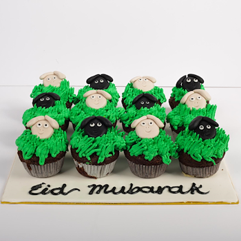 Sheep Cupcake