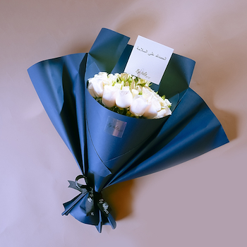 White Rose Bouquet