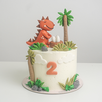 Dino Land Cake