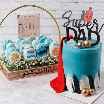 Super Dad Cake & Cakesickles 