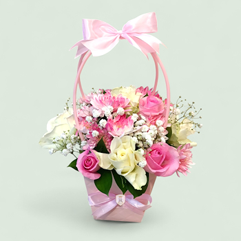Pink Celebration Basket