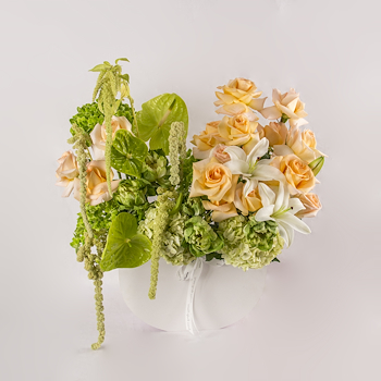 Peach & Green Lush