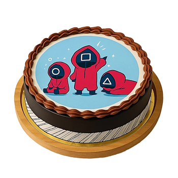 Squid Squad Celebration Cake