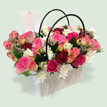 Vibrant Blooms Basket