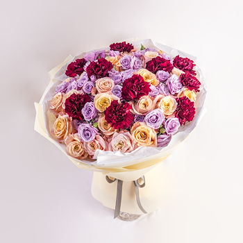Lush And Colorful Blooms