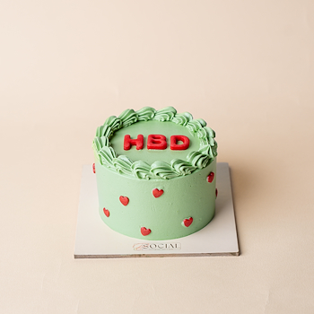 Matcha Bento Cake