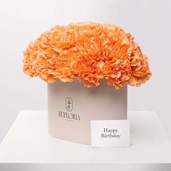 Mini Orange Carnation