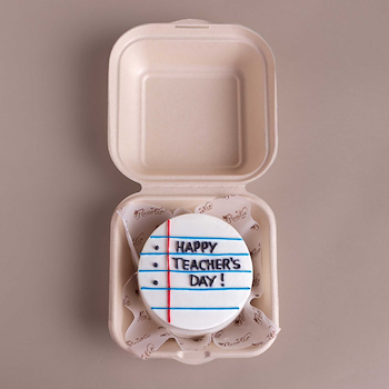Teachers Bento Cake