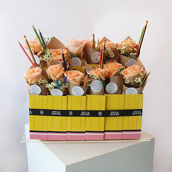 Yellow Pencil Box