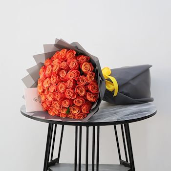 Orange Roses Bouquet
