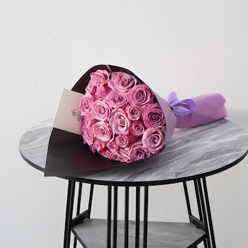 Purple Roses Bouquet