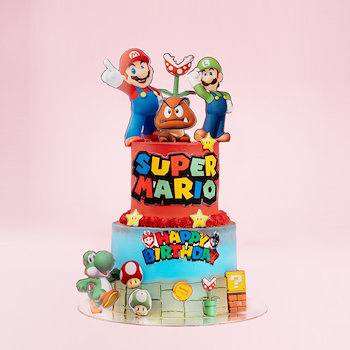 Super Mario Cake
