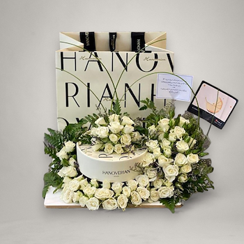 الأزهار البيضاء