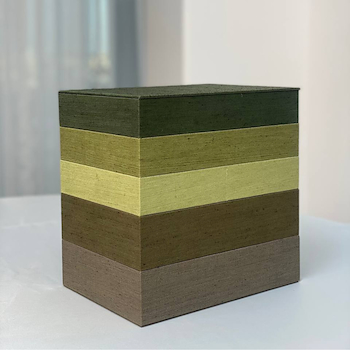 Layered Green Jewelry Boxes