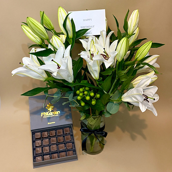 أناقة الليليز الأبيض