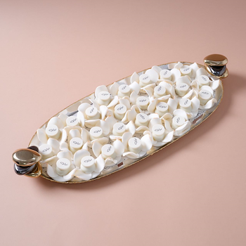 New Metal Golden Tray