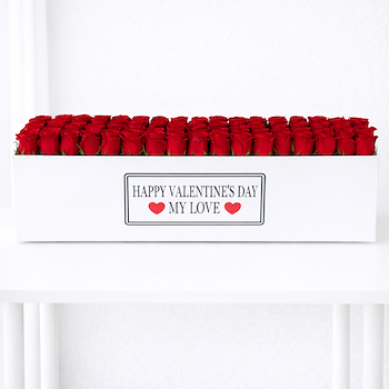 Red Roses Long Box 3