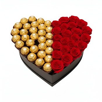 Red Ferrero Heart