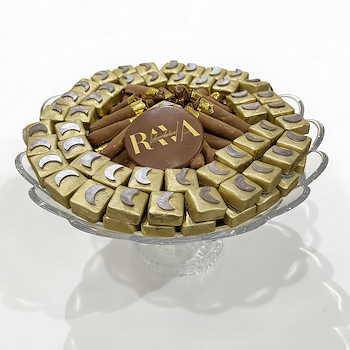 Holy Month Golden Tray