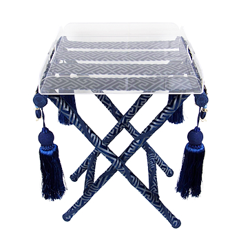 ستاند ازرق قابل للطي