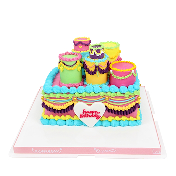 كيكة عيد ميلاد نانسي