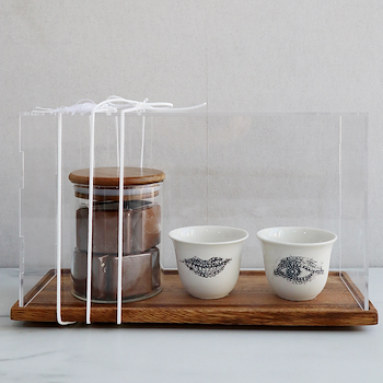 مجموعة أكواب قهوة فاخرة