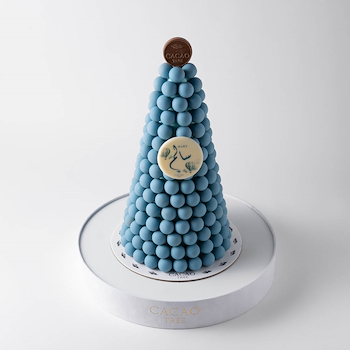 هرم الشوكولاتة الزرقاء