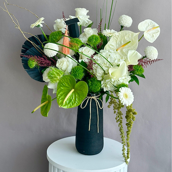 Emerald Serenity Arrangement