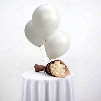 باقة الجوري الابيض 2