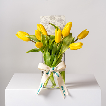 فازة التوليب الذهبي