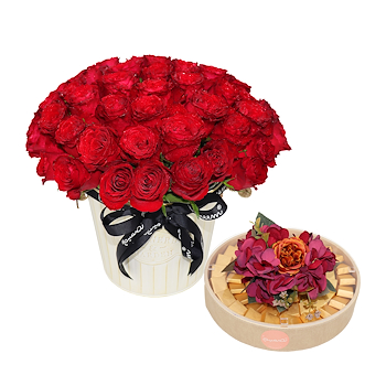 روزز باكت وقولد شوكولاتة