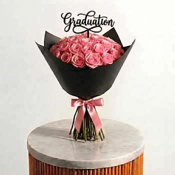 Pink Graduation Bouquet