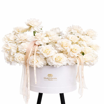 ورود أوهارا البيضاء الفاخرة