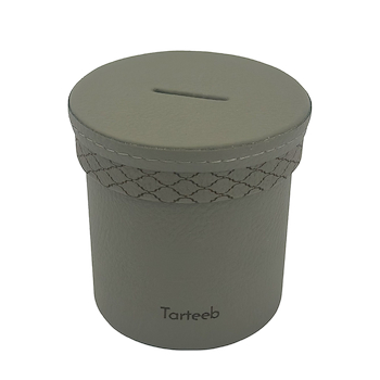 حصالة الخردة للسيارة رمادي فاتح