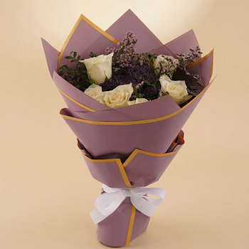 Elegant Velvet Twilight Bouquet