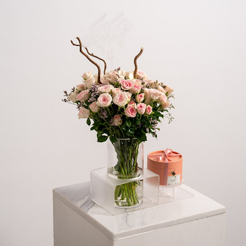 تألق أنوش الوردي