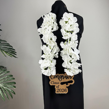 White Florals Necklace