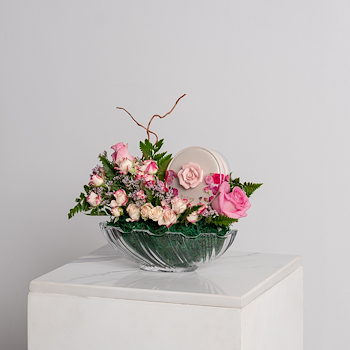 Pink Bostani Crystal