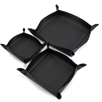 Black Organizer Tray Set