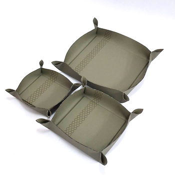 Grey Organizer Tray Set