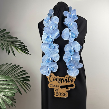 قلادة الاوركيد الزرقاء